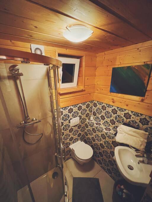 Polanka Beskid Niski Cute Cabin With Spectacular Views Hanczowa Екстер'єр фото