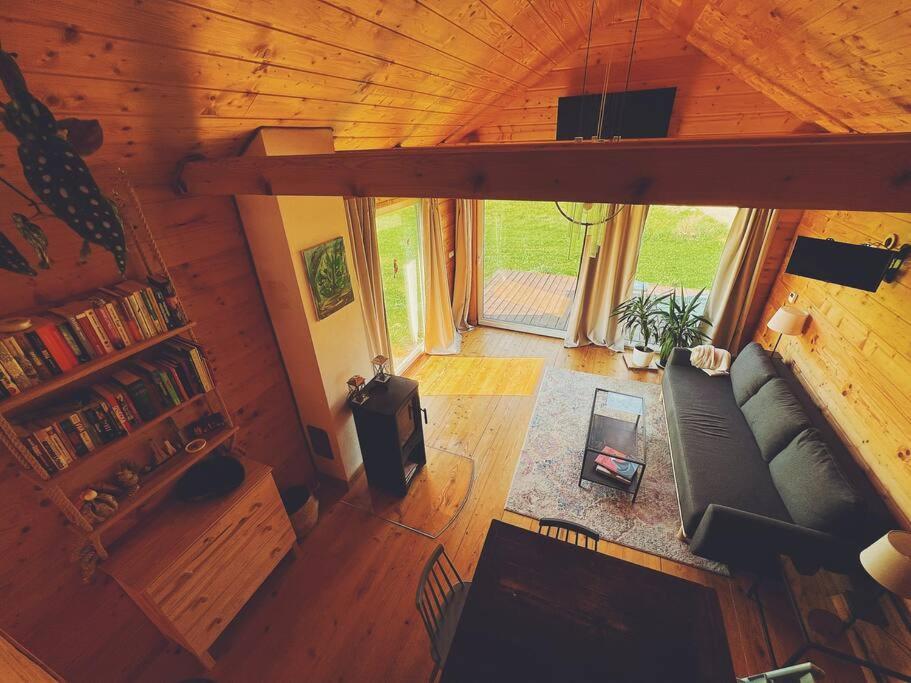 Polanka Beskid Niski Cute Cabin With Spectacular Views Hanczowa Екстер'єр фото