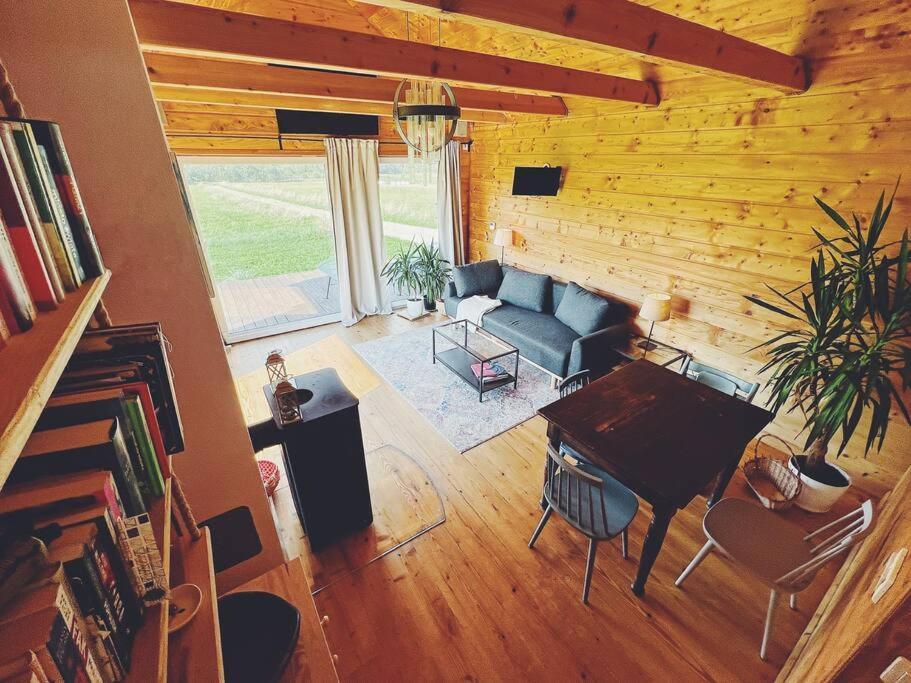 Polanka Beskid Niski Cute Cabin With Spectacular Views Hanczowa Екстер'єр фото