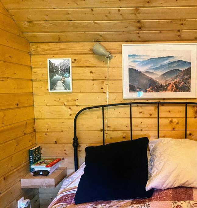 Polanka Beskid Niski Cute Cabin With Spectacular Views Hanczowa Екстер'єр фото