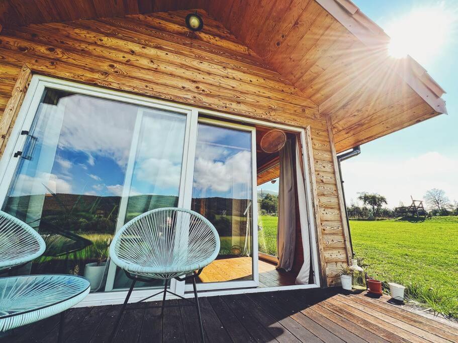 Polanka Beskid Niski Cute Cabin With Spectacular Views Hanczowa Екстер'єр фото